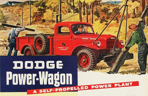 1946 Dodge Power Wagon magazine advertisement