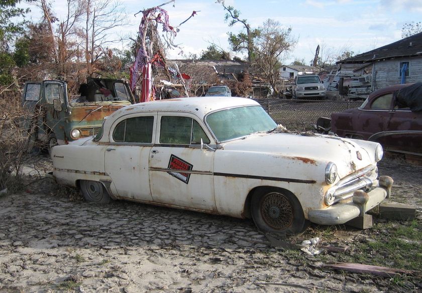 1954 Dodge Coronet after hurricane catrina New orleans