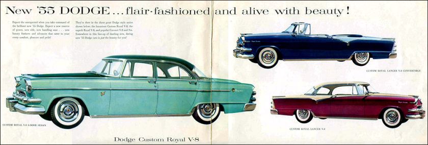 1955 Dodge custom royal lancer convert