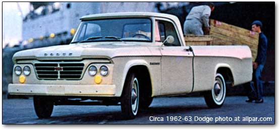 1962 Dodge D pickup