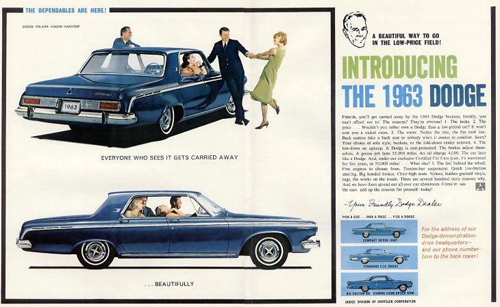 1963 Dodge reklame