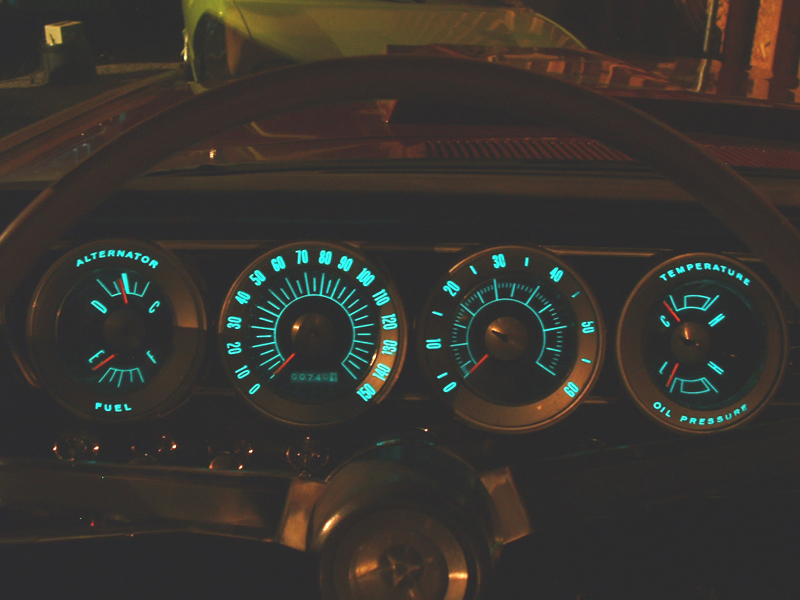 1966 Dodge Charger Dash