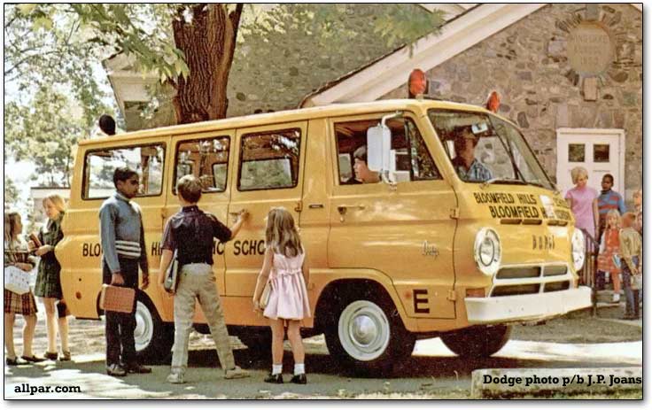 1966 Dodge Sportsman wagon school-van