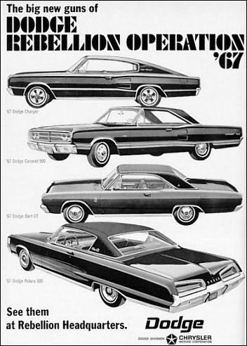 1967 Dodge rebelion
