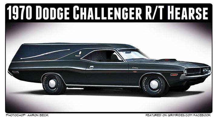 1970 Dodge Challenger Hearse