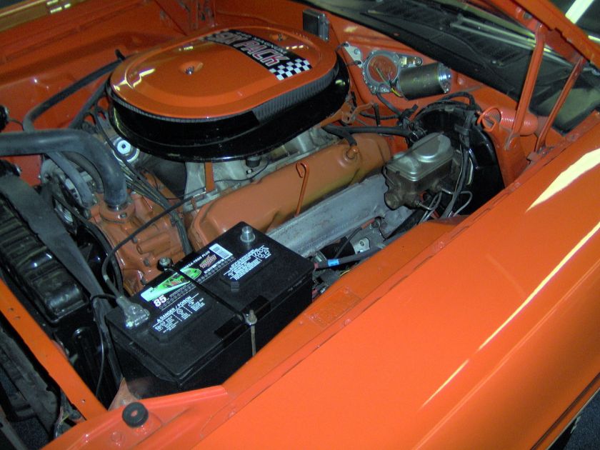 1970 Dodge Challenger RT 440 Six-Pack engine