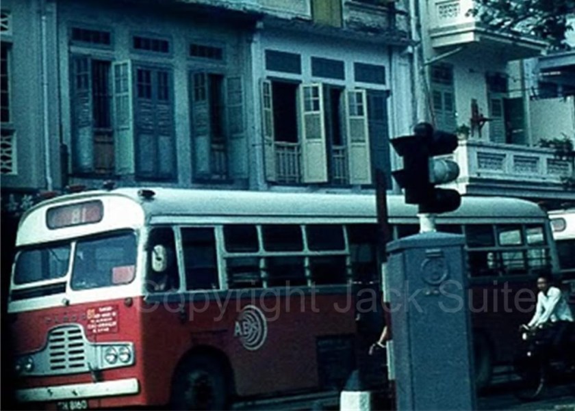 1971 Fargo bus in Singapore
