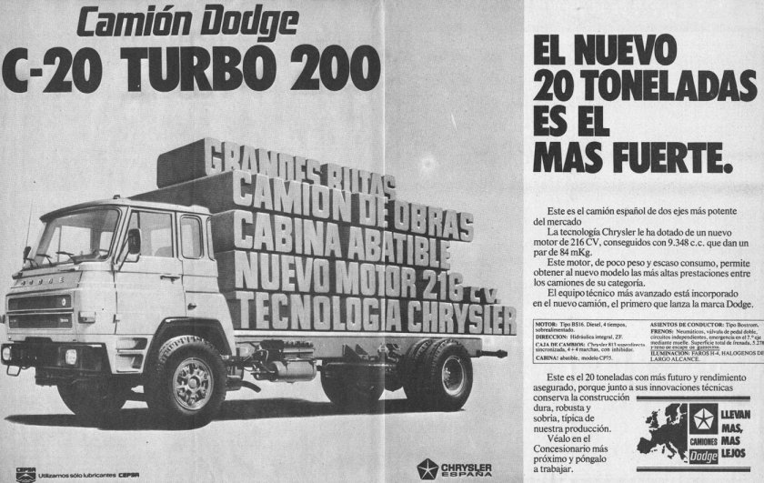 1978 Dodge c 20