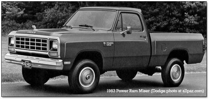 1983 dodge power-ram a