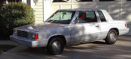 1983 Plymouth Reliant coupe