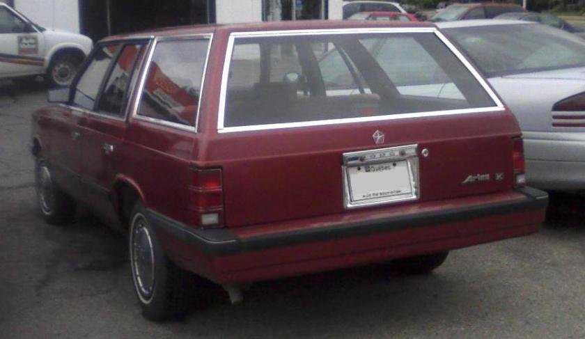 1986–88 Dodge Aries wagon