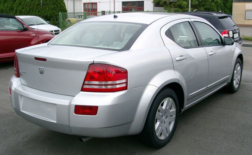 2008-10 Dodge Avenger rear