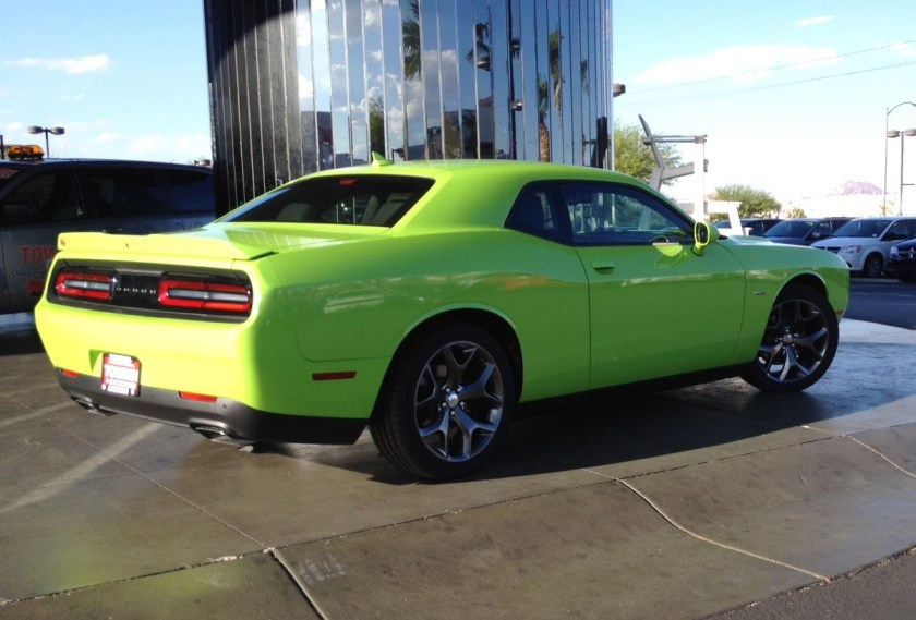2015 Dodge Challenger RT in Sublime