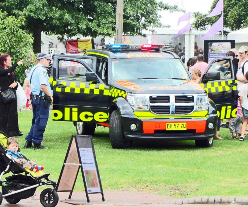 Dodge Nitro SXT in service with the New South Wales Police
