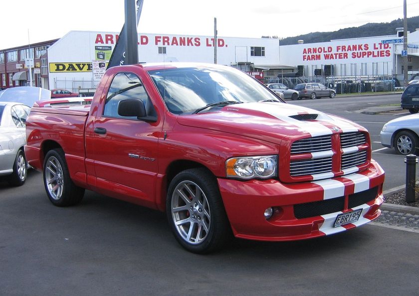Dodge Ram SRT was created by DaimlerChrysler's PVO (Performance Vehicle Operations) division