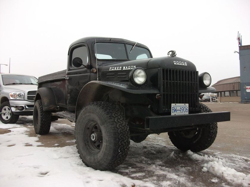 Power Wagon WM-300. This model was sold into the mid-1960s