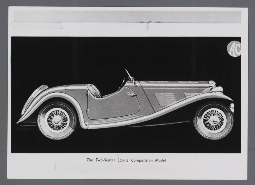 1938 AC 16-80 Sports Car