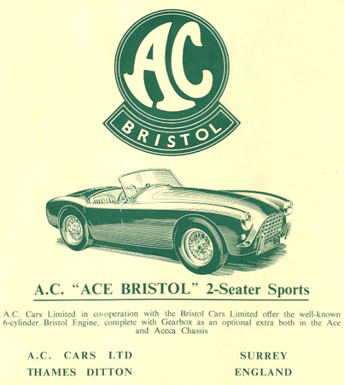 1959 AC ace bristol