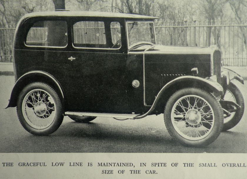 1929 Triumph Super Seven Review Road Test Specification 1929