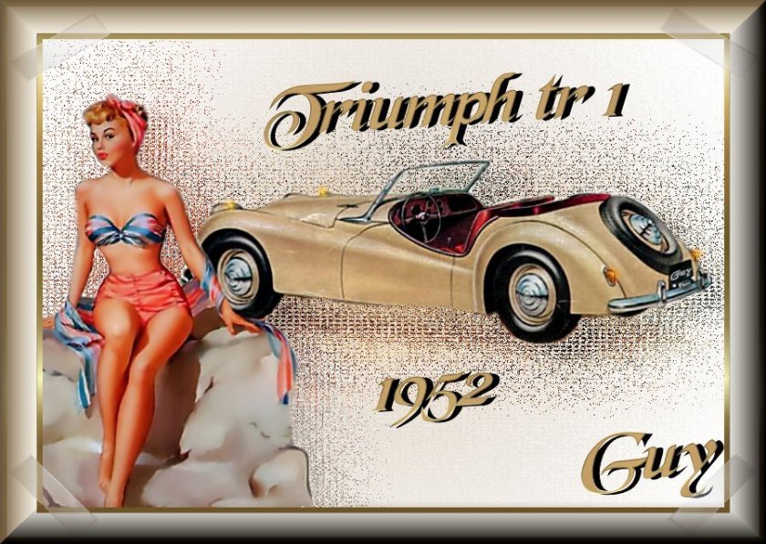1952 Triumph Sports tr1- 20TSb