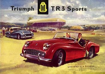 1956 Triumph TR3 a