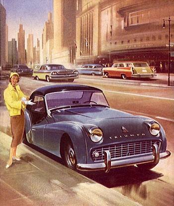 1957 Triumph TR3 c
