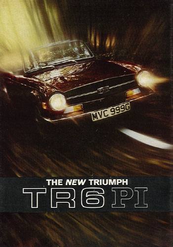 1969 Triumph TR6 PI a