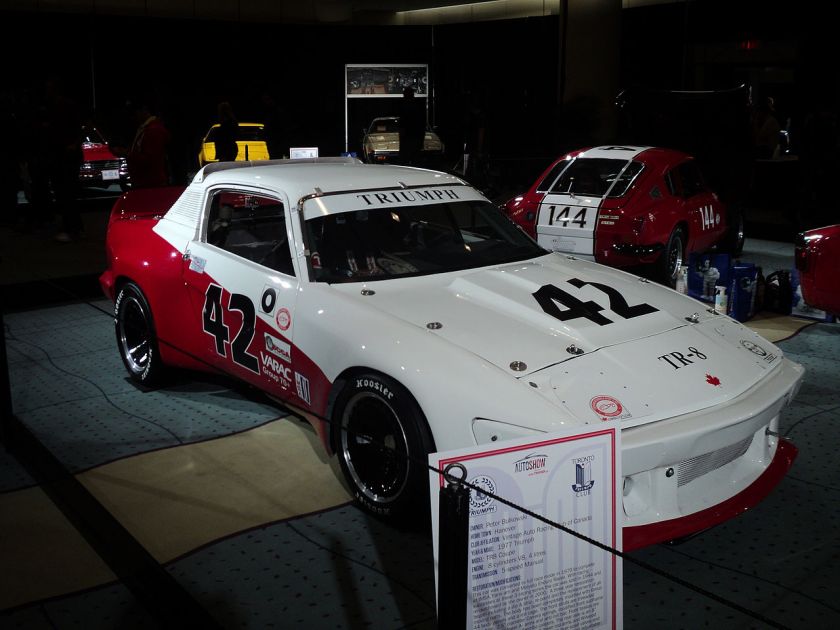 1978 Triumph TR-8 race car from the 1970s