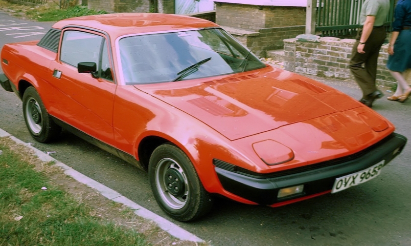 Triumph TR7 Hardtop shortly after model launch