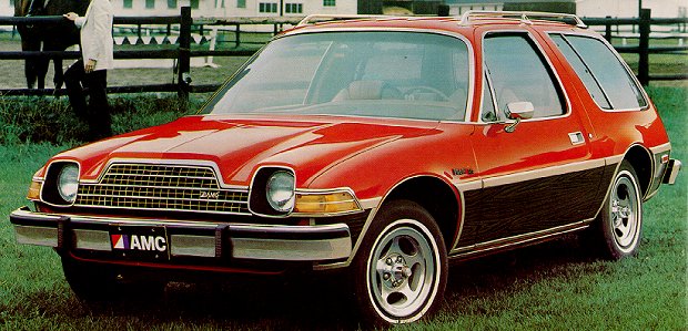 1979 AMC Pacer Wagon-red