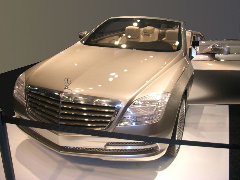 2007 Mercedes Benz Ocean Drive Concept on base of MB S 600 with 12 cyl engine