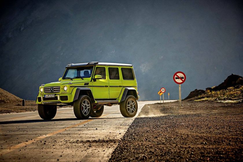 2015 Mercedes Benz G 500 4×4² in off-road test a