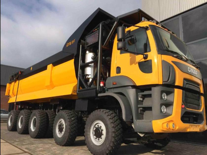 GINAF HD 5395 TS camion da miniera  2016-ginaf-hd5395ts