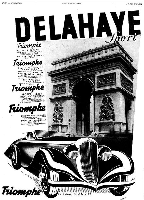 1934 Delahaye Sport October