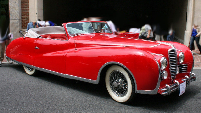1949 Delahaye 178 Drophead Coupé, once owned by Elton John.
