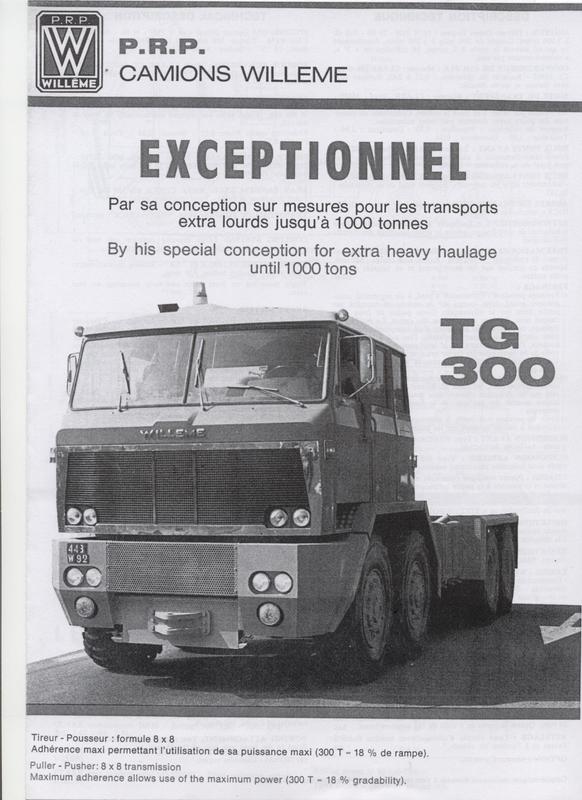 1972 WILLEME TG 300