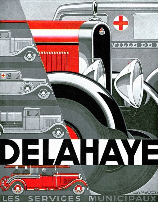 Delahaye Ad business cars
