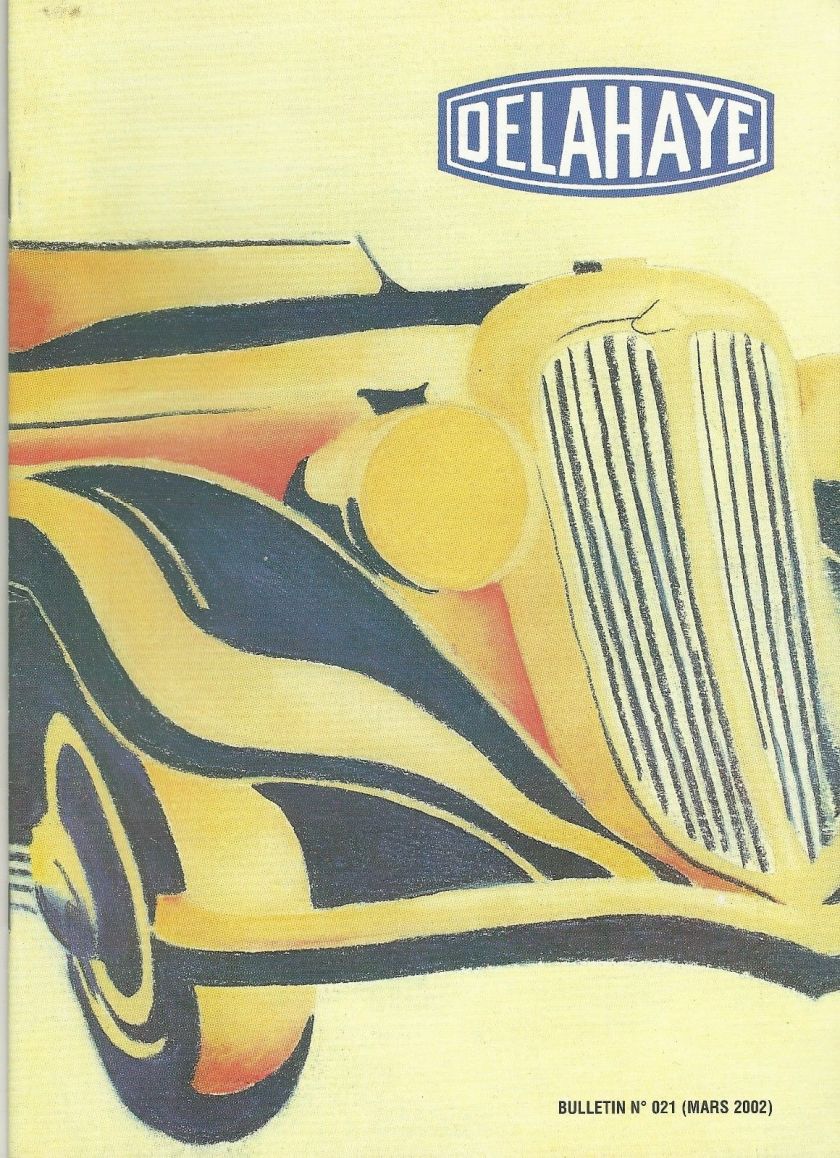 DELAHAYE OWNERS CLUB French Magazines Mars 2000 and 2006 French 2