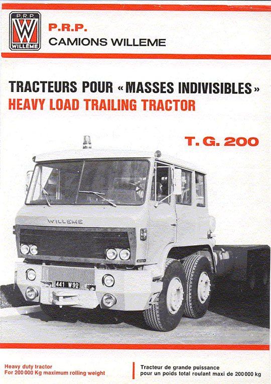 WILLEME TG 200 (France) ad