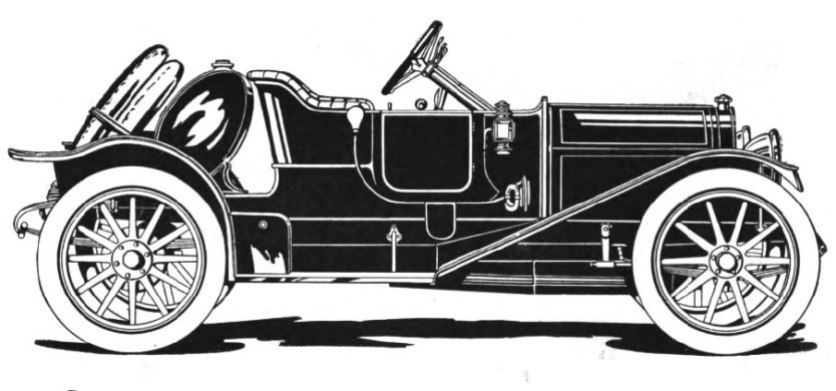 1911 abbott-detroit 4-door roasdter