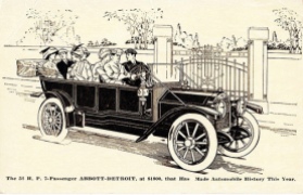 1912 Abbott-Detroit 7-Passenger Touring Car