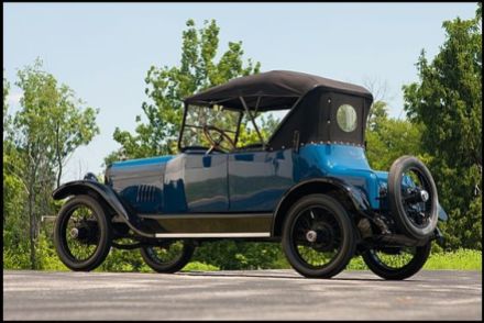1917 Abbott-Detroit 6-44 Four Passenger Roadster 224 CI, 3-Speed