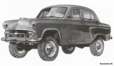 1958 Moskvich 410 - 4x4 - fVl (Russia)