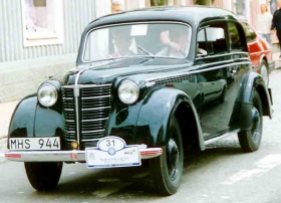1939 Opel Olympia De Luxe 2-Door Limousine