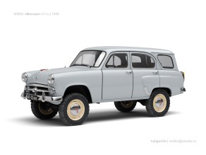 1959 MZMA ussr-moskvich-411-1959-0