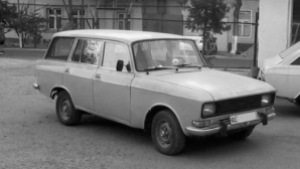 1976 Moskvitch 2136 bw