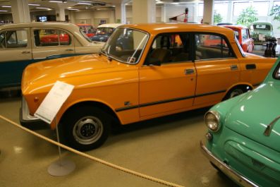 Moskvich 1.5 SL at the Car and Communication Museum in Finland