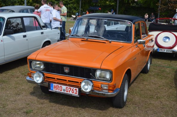 Orange Moskvich 2140