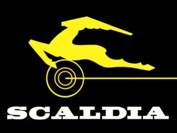 Scaldia-Volga Service Rolled-Edge Sign