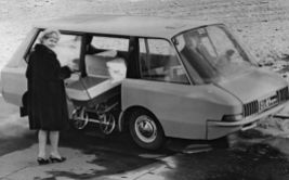 VNIITE-PT, a concept taxi of the USSR Research Institute of Industrial Design, 1964